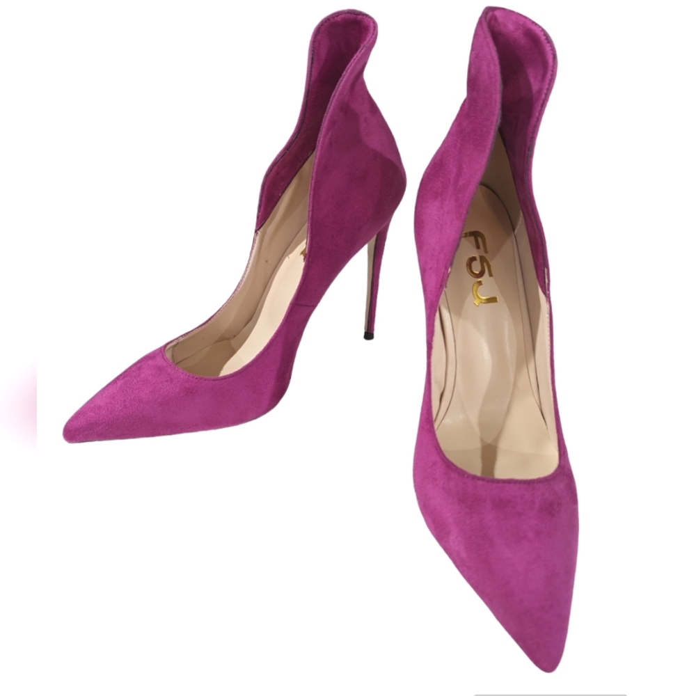 Barbiecore FSJ Fuchsia Stiletto Heels 9